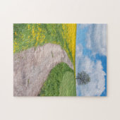 Puzzle Route de terre et arbre (Horizontal)