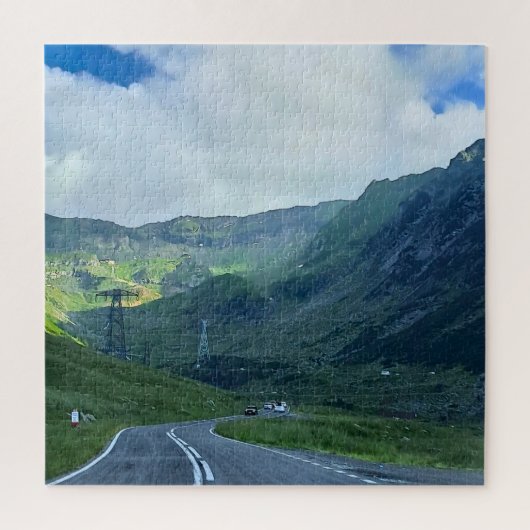 Puzzle Route de Transfagarasan – Impression de la montagn (Vertical)
