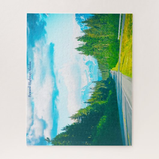 Puzzle Route des eaux usées Alaska (Vertical)