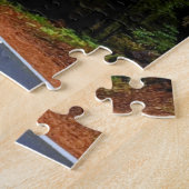 Puzzle Route directe à travers la forêt de séquoias (Côté)