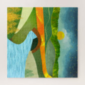 Puzzle Route d'or (Horizontal)