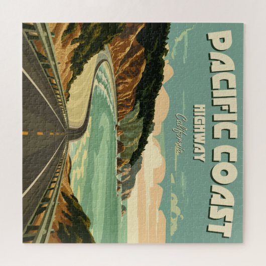 Puzzle Route du Pacifique Vista (Horizontal)