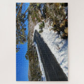 Puzzle route enneigée tasmanie (Vertical)