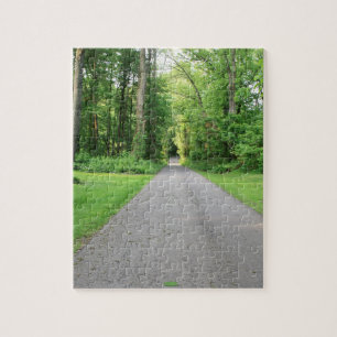 Puzzle Route forestière