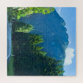 Puzzle Route forestière des Carpates – Impression de mont (Horizontal)