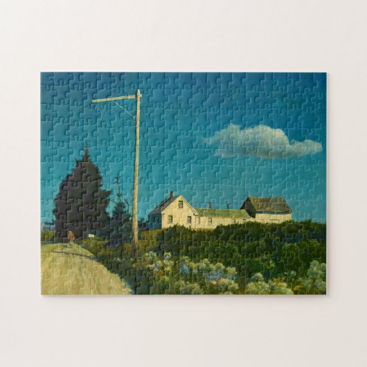 Puzzle Route vers la maison Jones, 1939 par N. C. Wyeth (Horizontal)