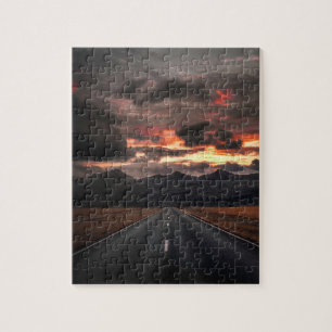 Puzzle Route vers Mountain Sunset