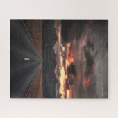 Puzzle Route vers Mountain Sunset (Horizontal)