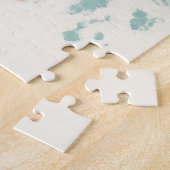 Puzzle Roux Rétro Envoyant un Doux Baiser (Côté)