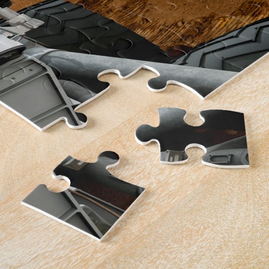 Puzzle Rover Curiosity Du Laboratoire Scientifique Mars.  (Côté)