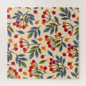 Puzzle Rowan Branches : Textile Charme Vintage (Horizontal)
