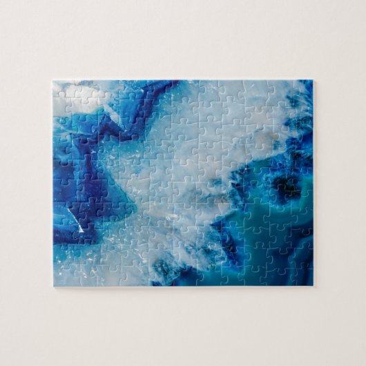 Puzzle Royal agate de bleu (Horizontal)