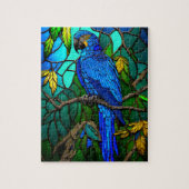 Puzzle Royal Blue Macaw (Vertical)
