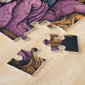 Puzzle Royal Coronation King Charles Dog Funny (Côté)