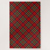 Puzzle Royal Stewart Tartan Plaid Motif (Vertical)