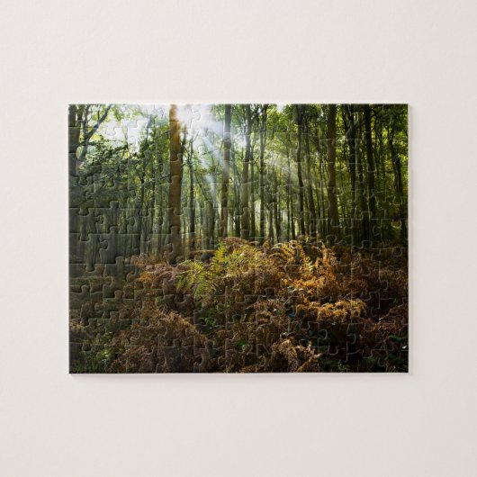 Puzzle Royaume-Uni, Angleterre. Rayons de soleil traversa (Horizontal)