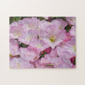 Puzzle - Roze primrose Legpuzzel (Horizontaal)