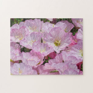 Puzzle - Roze primrose Legpuzzel