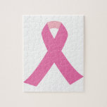 Puzzle Ruban rose de conscience de cancer du sein<br><div class="desc">Ruban rose de conscience de cancer du sein. Le ruban rose est un symbole international de conscience de cancer du sein. Les rubans roses, et le rose de couleur identifient généralement le porteur ou l'instigateur avec la marque de cancer du sein et expriment le soutien moral des femmes avec le...</div>