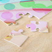 Puzzle Rubans et bulles Pastel Rainbow (Côté)