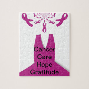 Puzzle Rubans rose Cancer du sein Sensibilisation Art Imp