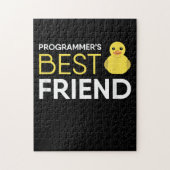 Puzzle Rubber Duck Debugging Programmers Best Friend (Vertical)