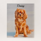 Puzzle Ruby Cavalier King Charles Spaniel (Vertical)