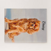 Puzzle Ruby Cavalier King Charles Spaniel (Horizontal)