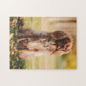 Puzzle Ruby Cavalier King Charles Spaniel Puppy Dog (Horizontal)