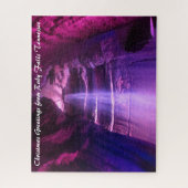 Puzzle Ruby Falls Tennessee. voeux de Noël (Vertical)