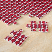 Puzzle Ruby Gemstone Art, Rouge (Côté)