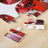 Puzzle Ruby Gemstone Red (Côté)