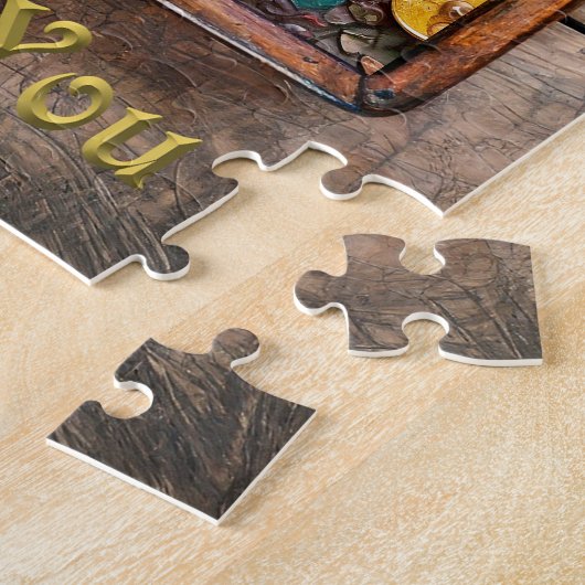 Puzzle Ruby Pomegranate Heart Steampunk Series (Côté)