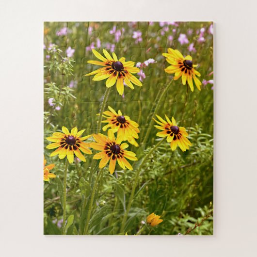 Puzzle Rudbeckias jaune (Vertical)