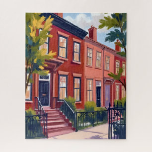 Puzzle rue Beacon Boston Massachusetts