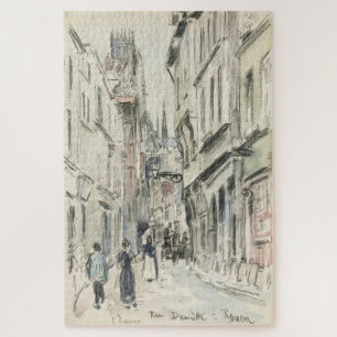 Puzzle Rue Damiette, Rouen par Camille Pissarro