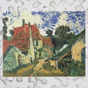 Puzzle Rue de village à Auvers par Vincent van Gogh