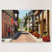 Puzzle Rue la plus ancienne des États-Unis (Horizontal)
