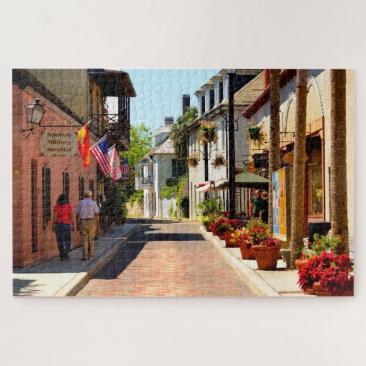 Puzzle Rue la plus ancienne des États-Unis (Horizontal)