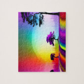 Puzzle Rue principale Arc-en-ciel à travers Abstraite vil (Vertical)