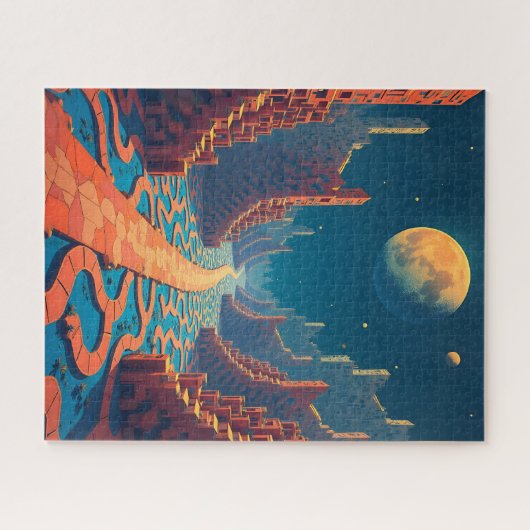 Puzzle Rue principale sur mars (Horizontal)