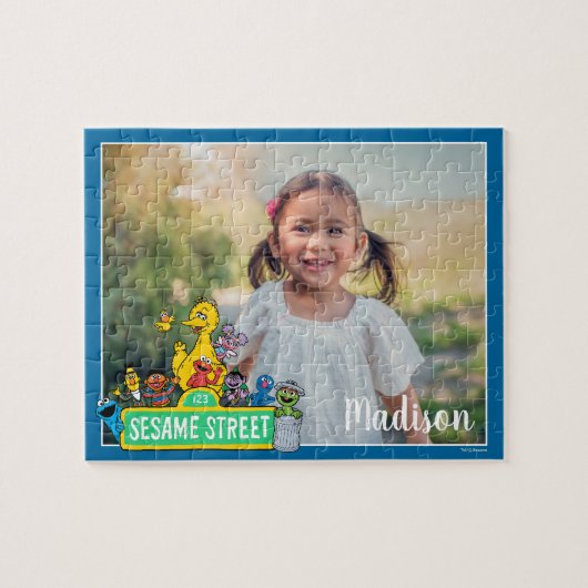 Puzzle Rue Sésame | Couleur complète avec Pals (Horizontal)