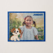 Puzzle Rue Sésame | Elmo's Puppy Tango | Ajouter Votre No (Horizontal)