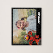 Puzzle Rue Sésame | Mécaniciens Elmo | Ajouter un nom (Vertical)