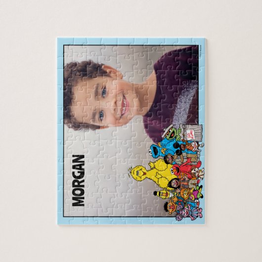 Puzzle Rue Sésame | Sesame Pals Ajoutez Votre Nom (Vertical)
