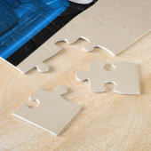 Puzzle Rue vintage bleue Rod (Côté)