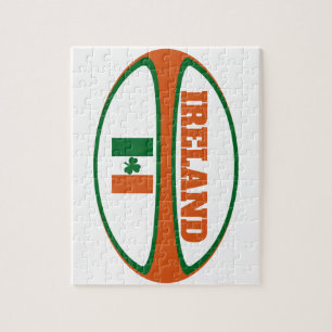 Puzzle Rugby à XV du drapeau irlandais