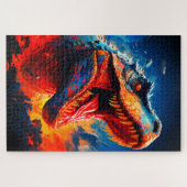 Puzzle Rugissement Dramatique de T Rex (Horizontal)