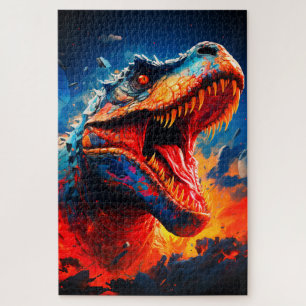 Puzzle Rugissement Dramatique de T Rex