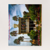 Puzzle Ruhl House Galveston. voeux de Noël (Vertical)